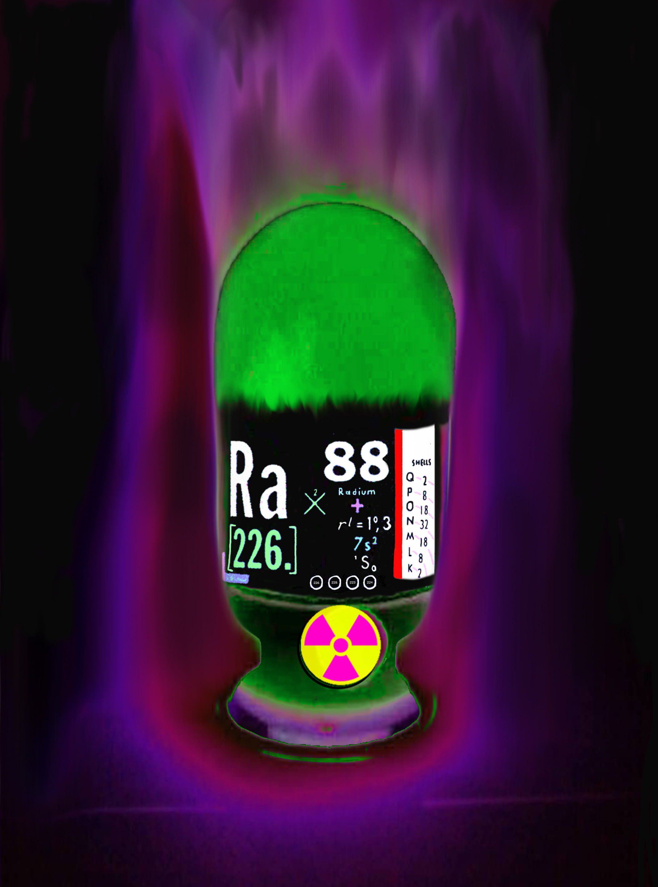 Radium from Radius Meaning Ray